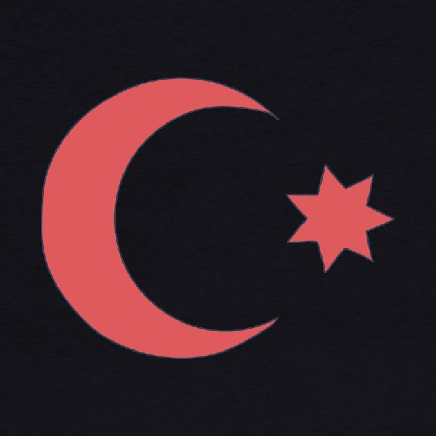 Ottoman Empire - Country Flag - Sultan Dynasty by DeWinnes